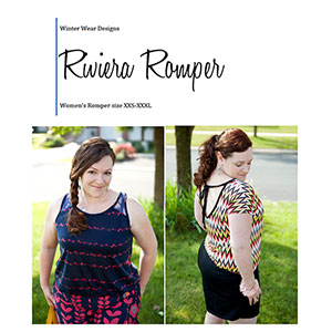 Winter Wear Designs Riviera Romper Sewing Pattern