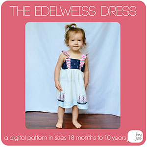 Hey June Edelweiss Dress Sewing Pattern