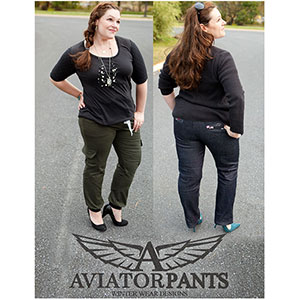 Winter Wear Designs Women\'s Aviator Pants Sewing Pattern