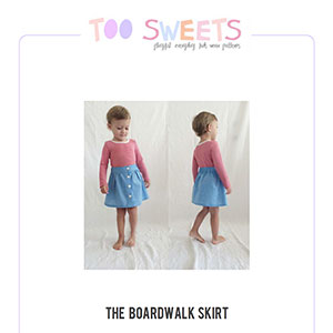 Too Sweets Boardwalk Skirt Sewing Pattern
