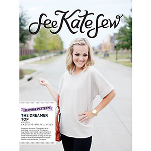 See Kate Sew Dreamer Top Sewing Pattern