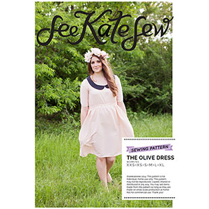 See Kate Sew Olive Dress Sewing Pattern