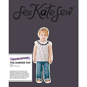 See Kate Sew Harper Top Sewing Pattern