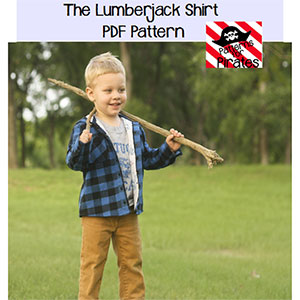 Patterns for Pirates Lumberjack Shirt Sewing Pattern
