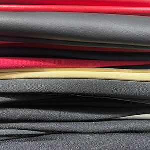 First Quality Mystery Mix 1/4 Yard Vegan Leather Knit Fabric Bargain Lot