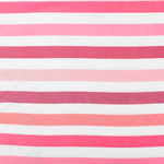 Pink Ombre Stripes Cotton Jersey Blend Knit Fabric