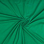 True Kelly Green Solid Cotton Spandex Knit Fabric