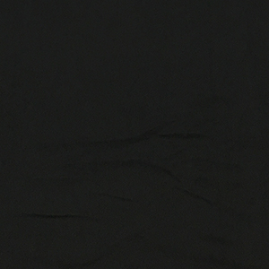 Half Yard Black Solid Double Brushed Jersey Spandex Blend Knit Fabric