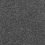 Black Space Dyed Solid Double Brushed Jersey Spandex Blend Knit Fabric