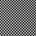 Black & Gray Small Checkered Squares Cotton Jersey Spandex Blend Knit Fabric