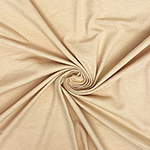 Khaki Sand Solid Cotton Spandex Knit Fabric