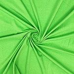 Lime Green Solid Cotton Spandex Knit Fabric