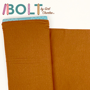 10 Yard Bolt Caramel Brown Solid Cotton Spandex Knit Fabric