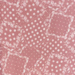 Paisley Floral Bandana on Mauve Double Brushed Jersey Spandex Blend Knit Fabric