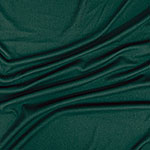 Hunter Green Solid Jersey Spandex Blend Rib Knit Fabric