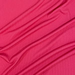 Fuchsia Pink Solid Jersey Spandex Blend Rib Knit Fabric