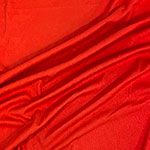 Pop Red Solid Jersey Spandex Blend Rib Knit Fabric