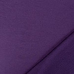 Plum Purple Solid French Terry Blend Knit Fabric