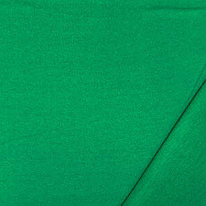 Half Yard Shamrock Green Solid French Terry Blend Knit Fabric