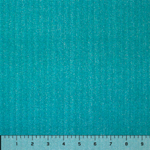 Dark Turquoise Heather Solid Wide Rib Hacci Sweater Knit Fabric