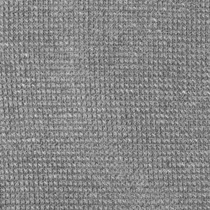 Heather Gray Heart Crochet Stitch Hacci Sweater Knit Fabric