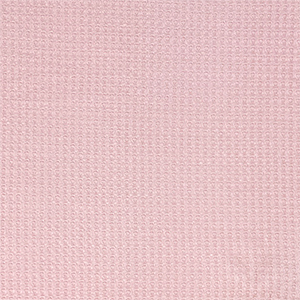 Chalk Pink Solid Waffle Knit Fabric