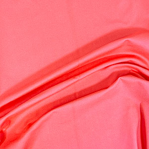 Pop Pink Solid Ponte de Roma Spandex Blend Knit Fabric