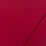 Ruby Red Solid Jersey Sweatshirt Fleece Blend Knit Fabric