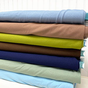 Yoga Cloth - Cotton/Spandex Knit - Navy - Stonemountain & Daughter Fabrics