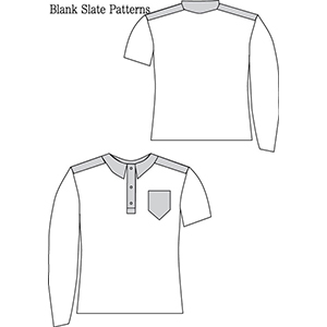 Blank Slate Patterns Perfect Polo Top Sewing Pattern - Girl Charlee