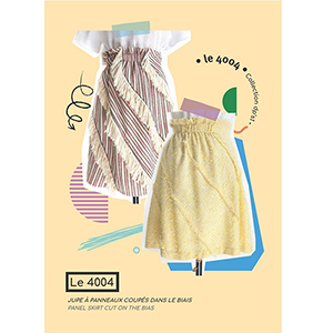 DP\'s by DP Studio Bias Cut Panel Skirt Sewing Pattern