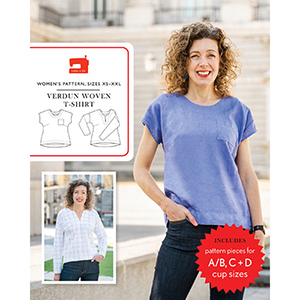 Liesl + Co. Verdun Woven T-shirt Sewing Pattern
