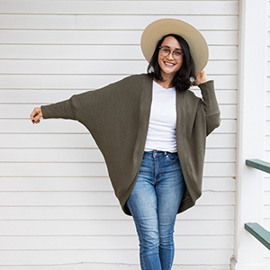Delia Creates Carrie Cardigan Sewing Pattern