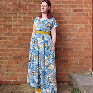 Waves and Wild Kinjarling Dress Sewing Pattern