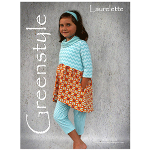 Greenstyle Girls\' Laurelette Sewing Pattern
