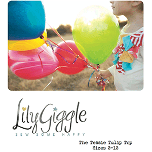 LilyGiggle Tessie Tulip Top Sewing Pattern