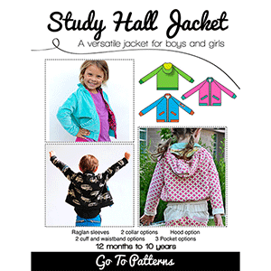 Go To Study Hall Jacket Sewing Pattern