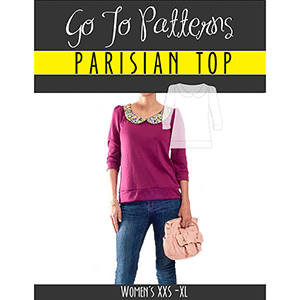 Go To Patterns Parisian Top Sewing Pattern