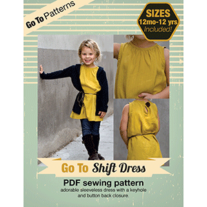 Go To Shift Dress Sewing Pattern