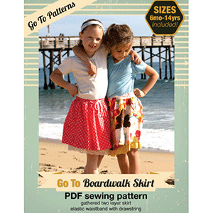 Go To Boardwalk Skirt Sewing Pattern