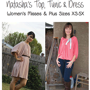 EYMM Natasha\'s Top, Tunic, and Dress Sewing Pattern