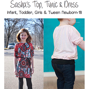 EYMM Sasha\'s Top, Tunic, and Dress Sewing Pattern
