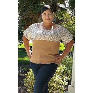 Seamingly Smitten Lace Front Knit Top Sewing Pattern
