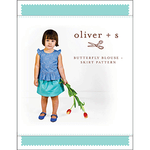Oliver + S Butterfly Blouse and Skirt 5 to 12 Sewing Pattern