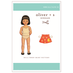 Oliver + S Hula Hoop Skirt 6M to 4T Sewing Pattern