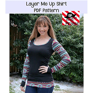 Patterns for Pirates Layer Me Up Shirt Sewing Pattern