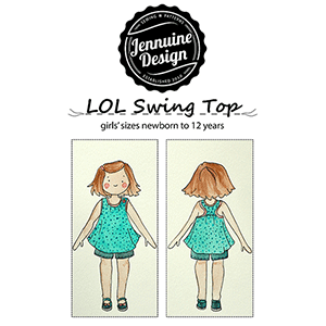 Jennuine Design LOL Swing Top Sewing Pattern