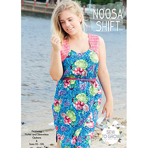 Sew To Grow Noosa Shift Dress Sewing Pattern