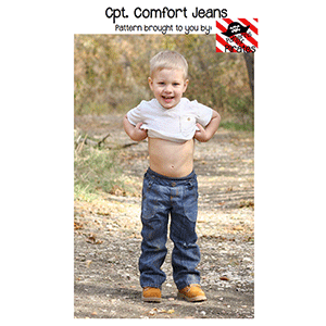 Patterns For Pirates Captain Comfort Jeans Sewing Pattern