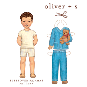 Oliver + S Sleepover Pajamas Sizes 6M to 4 Sewing Pattern
